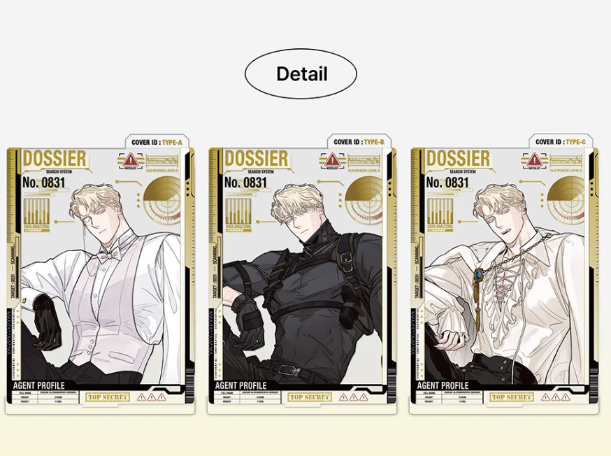 Roses and Champagne : Caesar Dress-up Acrylic Stand