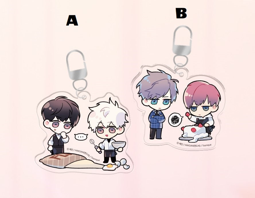 [1 available][collaboration cafe] The Sweetest Man : acrylic keyring