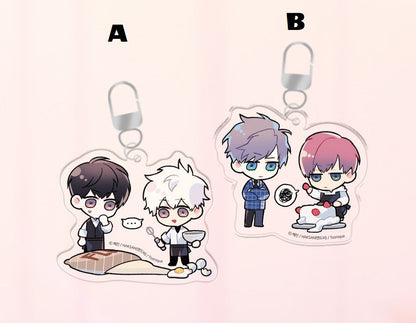 [1 available][collaboration cafe] The Sweetest Man : acrylic keyring