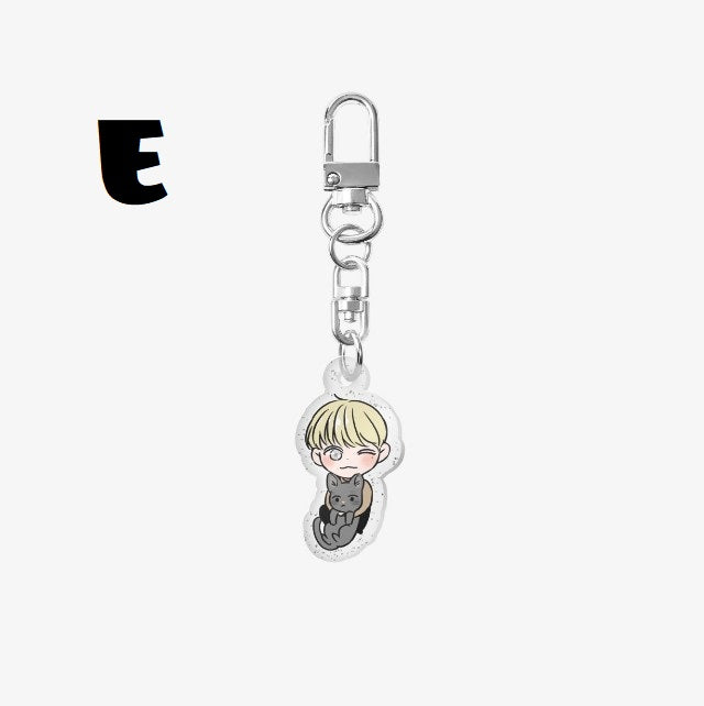 Fool in the Pool : Acrylic Keyring