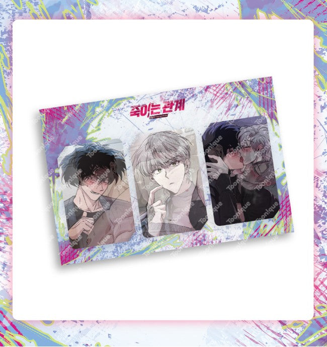 collaboration cafe] Kill Me if You Can : Lenticular Photocard SET