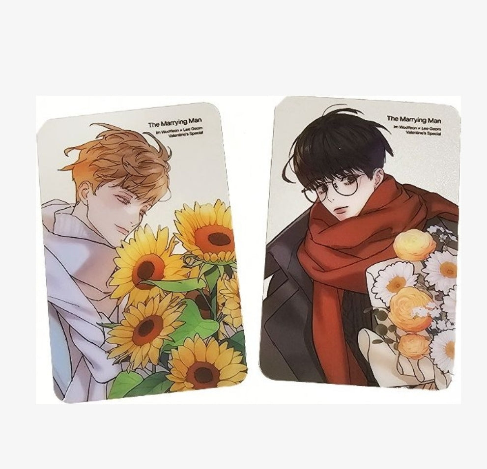 Missing Love: The Marrying Man : Lee Geom + wooyeon transparent photo card