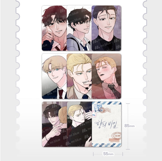 The Secret of Scent : Mr.Blue Monthly Photo Card
