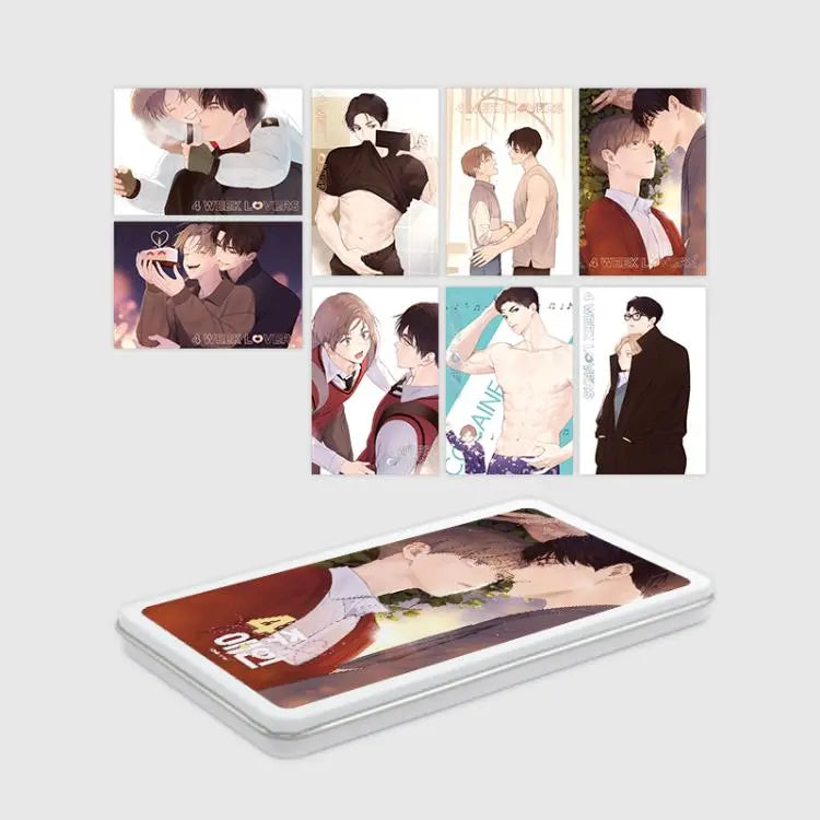 pre-order][collaboration cafe] 4 Week Lover : tin case set – nemo it store