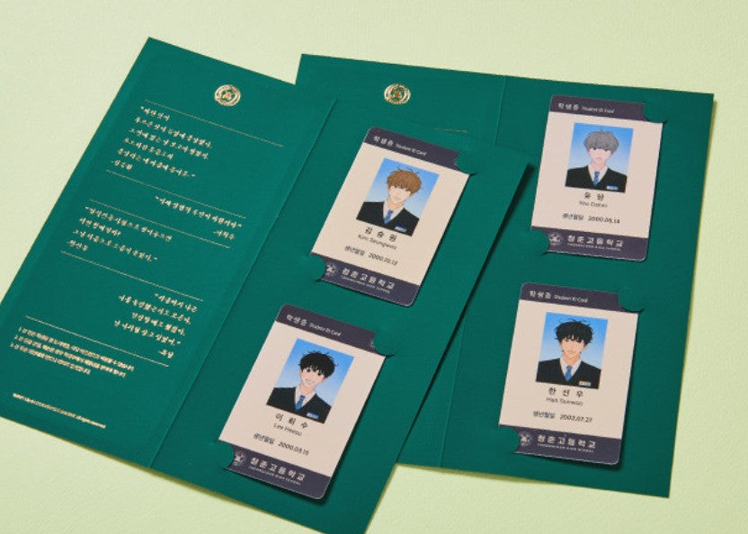 Heesu in Class 2 : Official Goods School Kit Special Edition Lezhin Comics Webtoon Goods