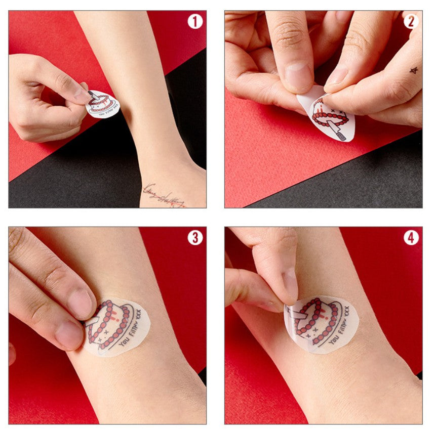 Killing Stalking Official Goods Tatoo Sticker Lezhin Comics Webtoon Goods