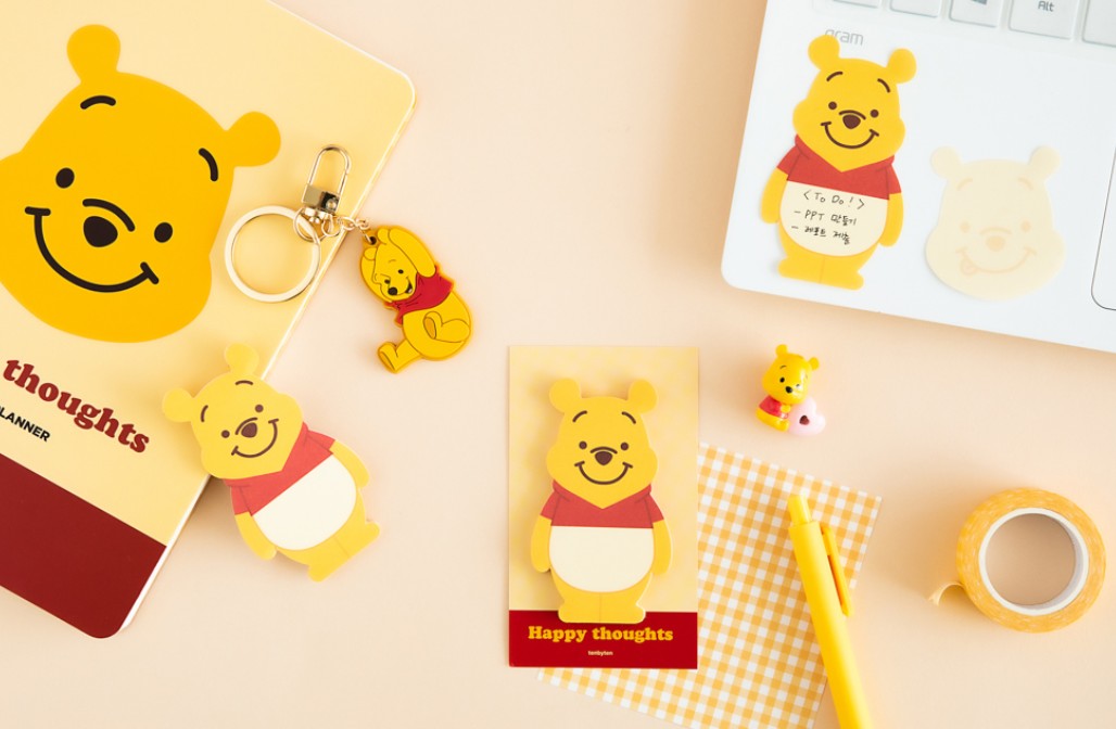 Winnie The Pooh Sticky Notes Memo pad, Disney Memo pad – nemo it store