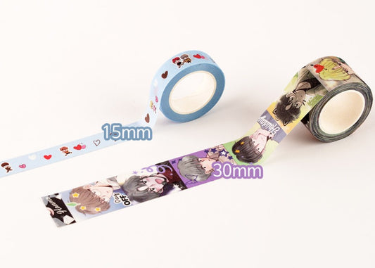 Nam Fan Manhwa(A Male Fan) Official Goods Glitter Washi Tapes