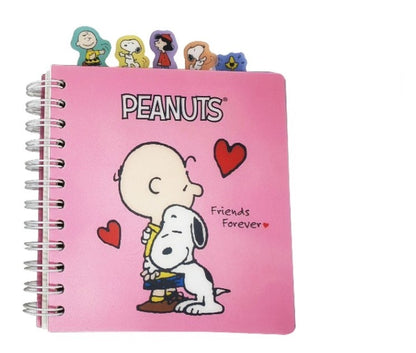 Peanuts Notebook, Snoopy idex note book 2 colors