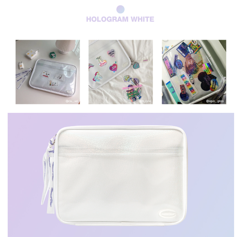 ALMOST BLUE TWINKLE LAPTOP POUCH(11,13,15 inch)