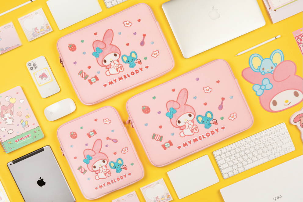SANRIO iPad POUCH tablet sleeve, My melody, Laptop Sleeve