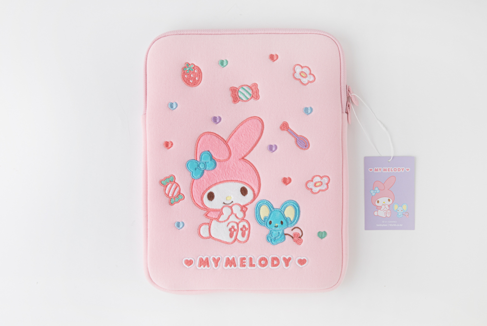 SANRIO iPad POUCH tablet sleeve, My melody, Laptop Sleeve