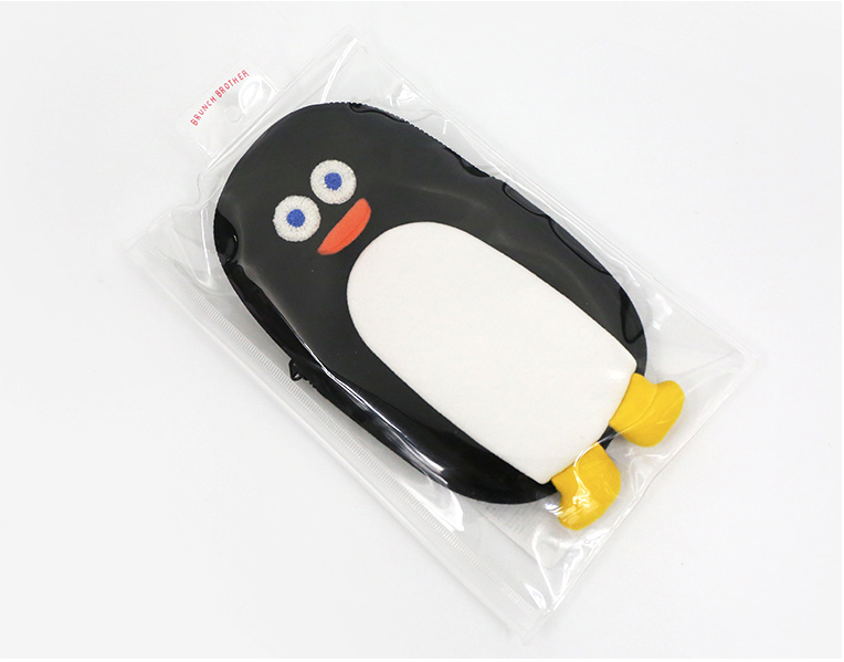 ROMANE Brunch Brother Penguins Pencil Cases Pen Case Pencil Bag(2 colors)