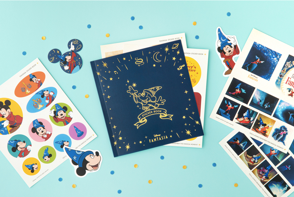 DISNEY Mickey Mouse Fantasia Sticker book