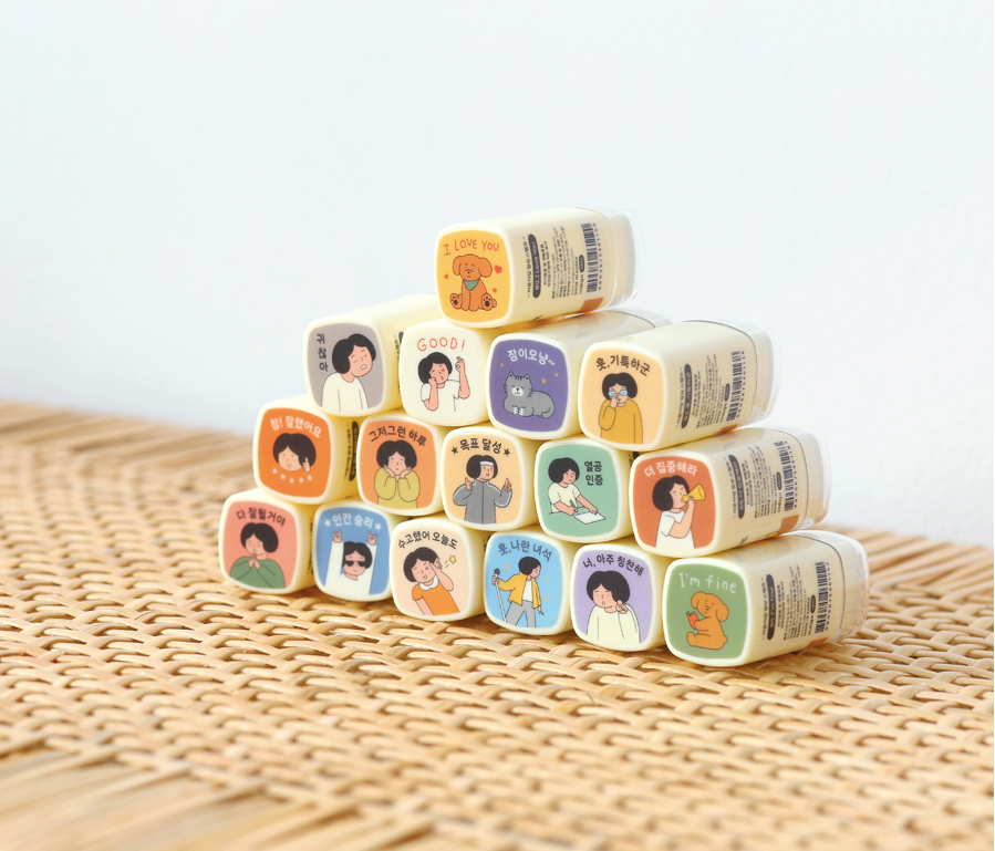 INDIGO Ordinary day stamp series(16 styles) Self-Inking