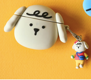 DAILYLIKE My buddy AirPods Case Cover (3 Style), Animal silicone case, AirPods 1,2