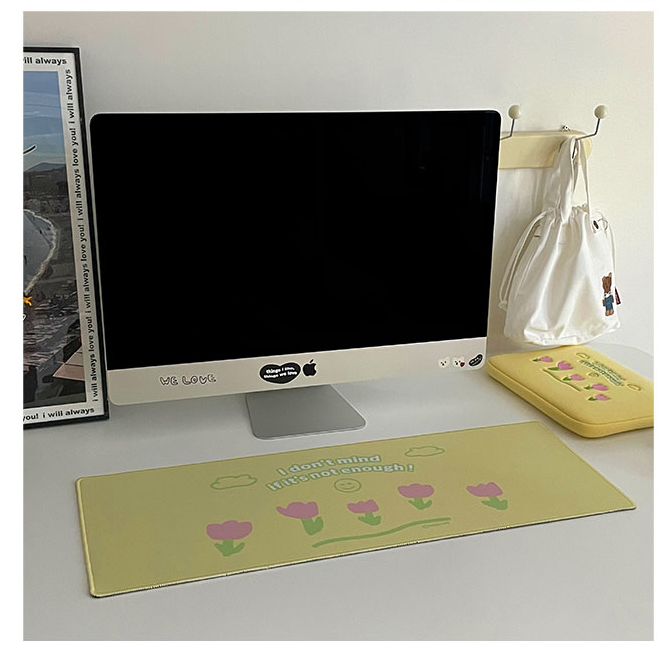 MAZZZZY enough Multifunctional Desk Pad, Desk Wrting Mat Mouse Pad Desk Blotter