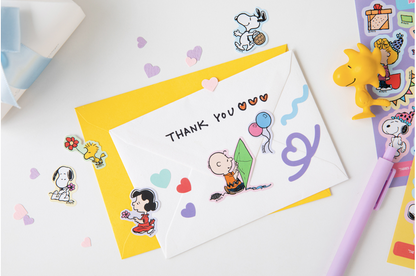 Peanuts Snoopy 8 sheets Deco Sticker Pack