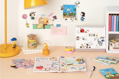 Peanuts Snoopy 8 sheets Deco Sticker Pack