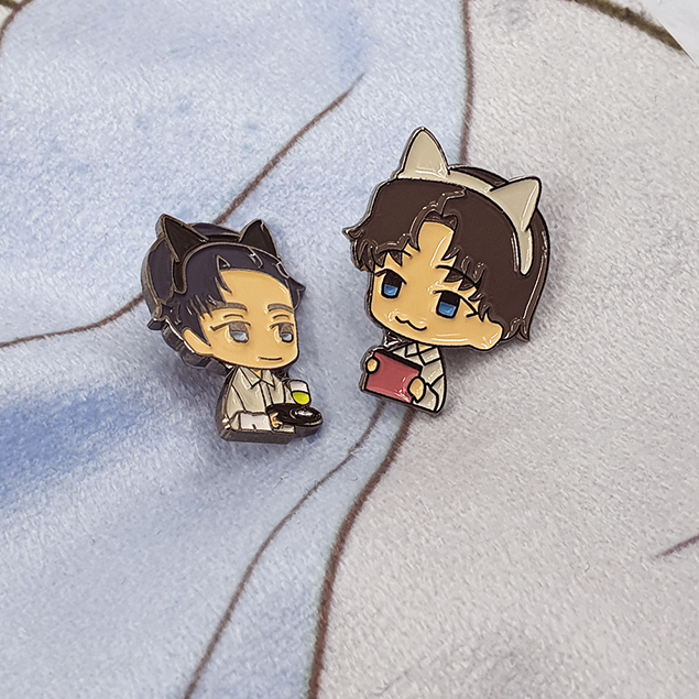 Hyperventilation Official Goods, Pin badge set