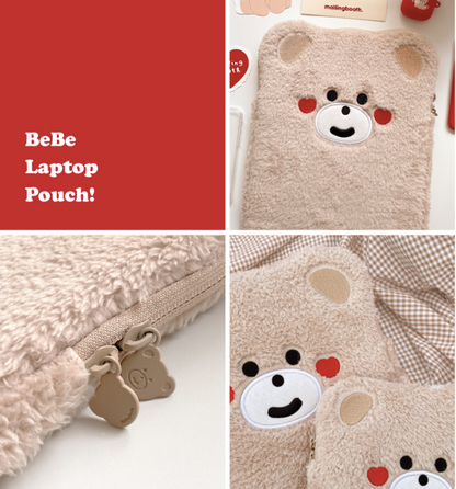 MALLING BOOTH Bebe Laptop Pouch, Macbook case Sleeves, 11inch 13inch 15inch