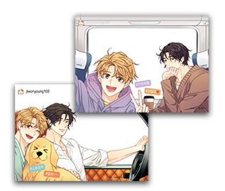 only 1] Unintentional Love Story clear cards set – nemo it store