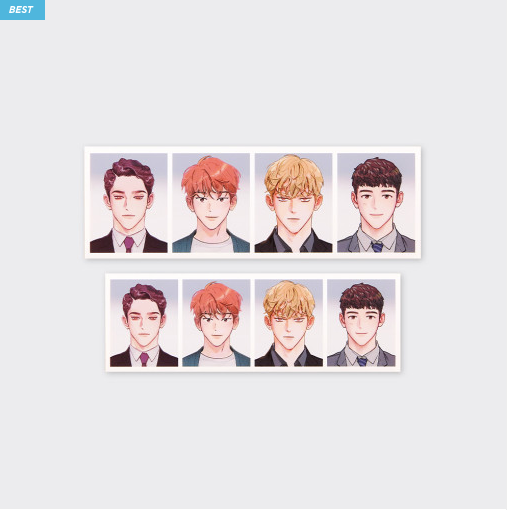 100% Clean up!(Mr. 100% Perfect!) : ID Photo set