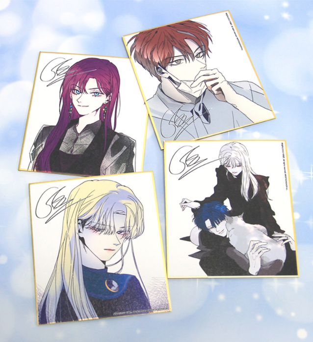 TRUMP fantasy webtoon art board, 4 style