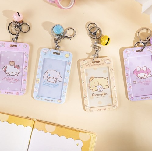 Sanrio Photocard Keychain, 4 characters for photo card