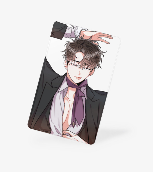 Mad place photocard NOT BED mood no.1 (White, PET)