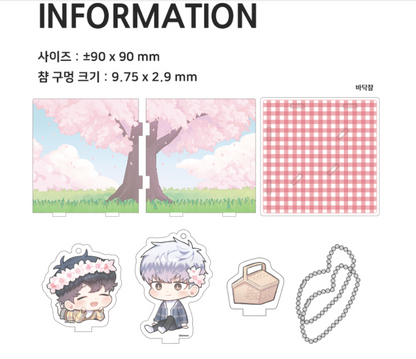 haebom taesung acrylic stand, Cherry Blossoms After Winter no.1 set