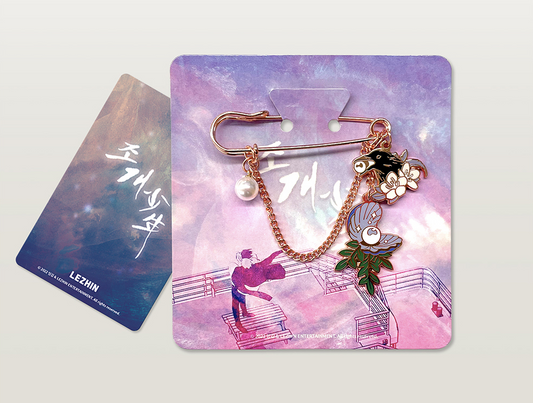 Pearl boy Official Goods Pin Brooch