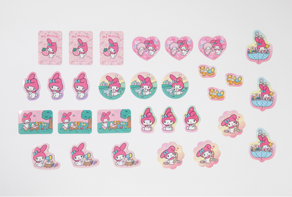 SANRIO Sparkling Sticker, 7 Styles