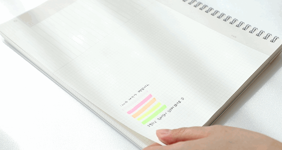 PLEPLE B5 Wide Spring binding notebook(6 colors)