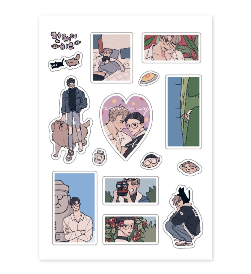 RUNWAY HIT : Half Cutting Sticker