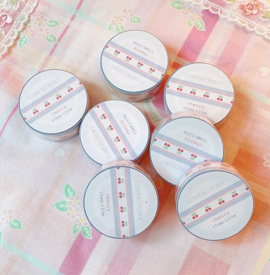 Sun Factory Cherry Washi tape