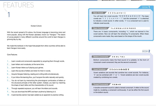 My First Step to Korean, Wa-geul Book 1