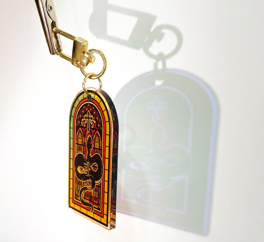 The Sin : Half Mirror Keyring