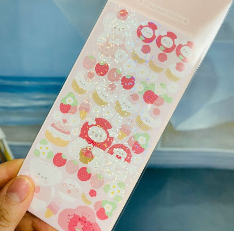 Strawberry Sticker