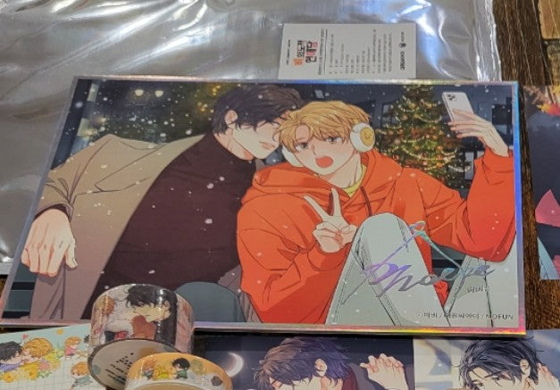 Unintentional Love Story Official Goods Illustration Artboard, 4 design