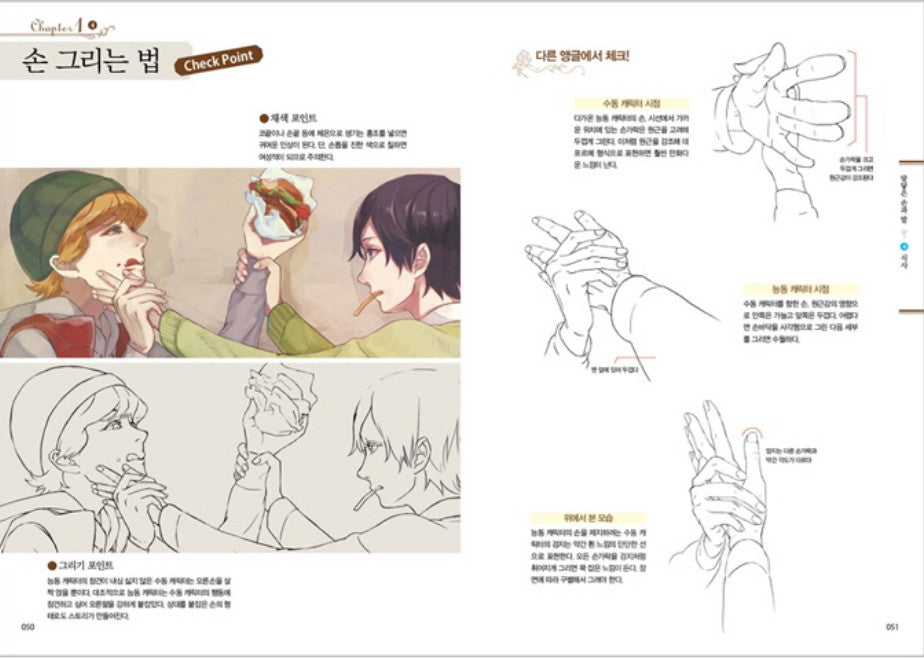 [BL Drawing]Hands & Feet Art of Drawing Book