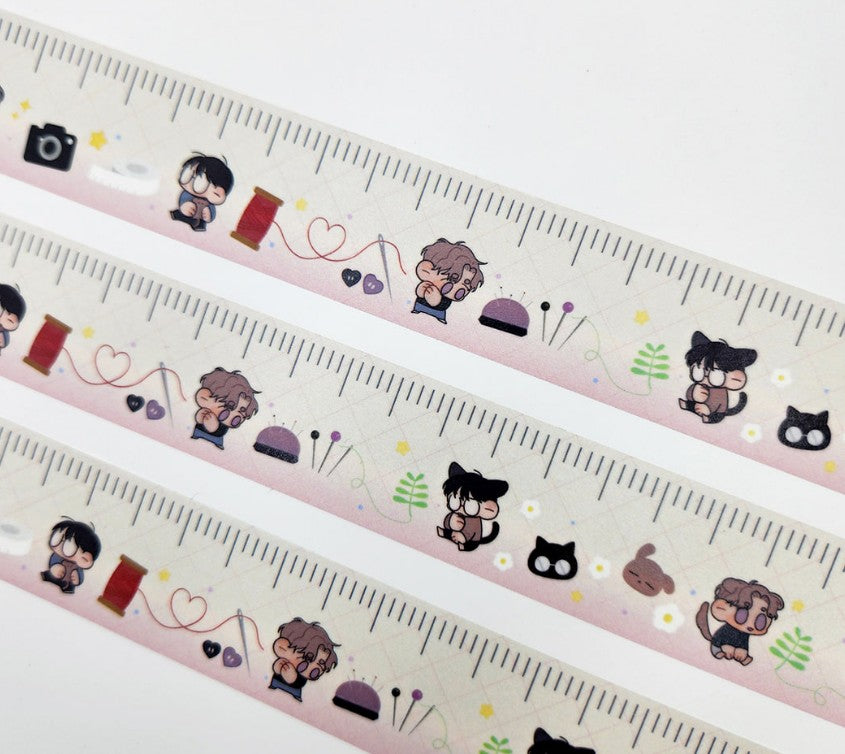 Runway Hit : SD Tape Measure Masking Washi Tape