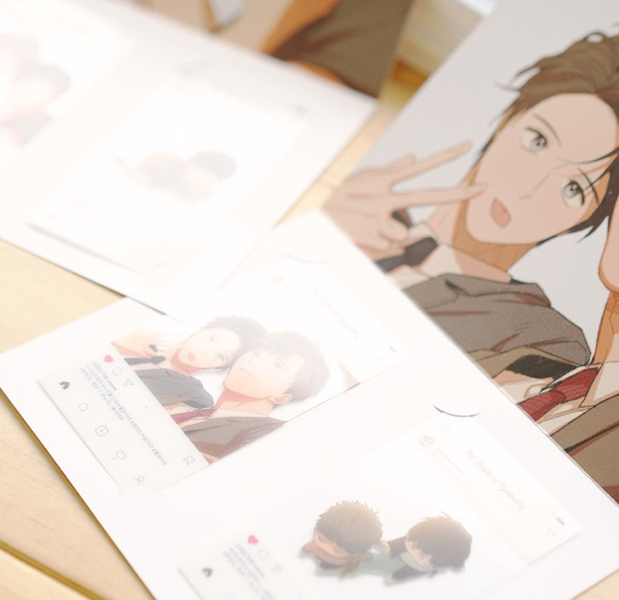 The Shape of Sympathy : Transparent Photo Card Set