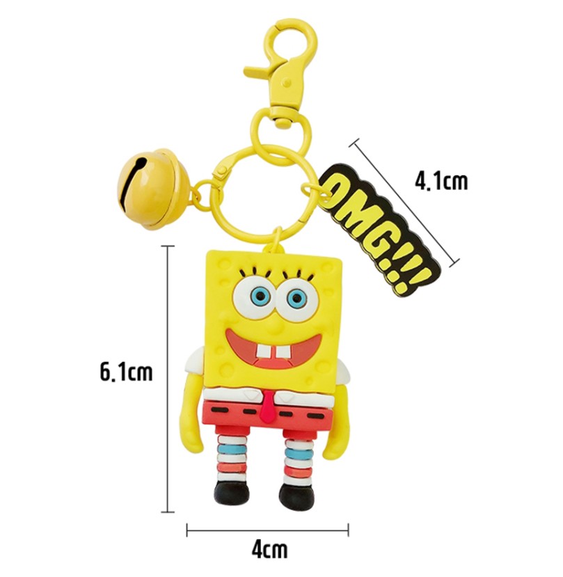 Sponge Bob SquarePants Airpods Keyring, Key Chain gifts