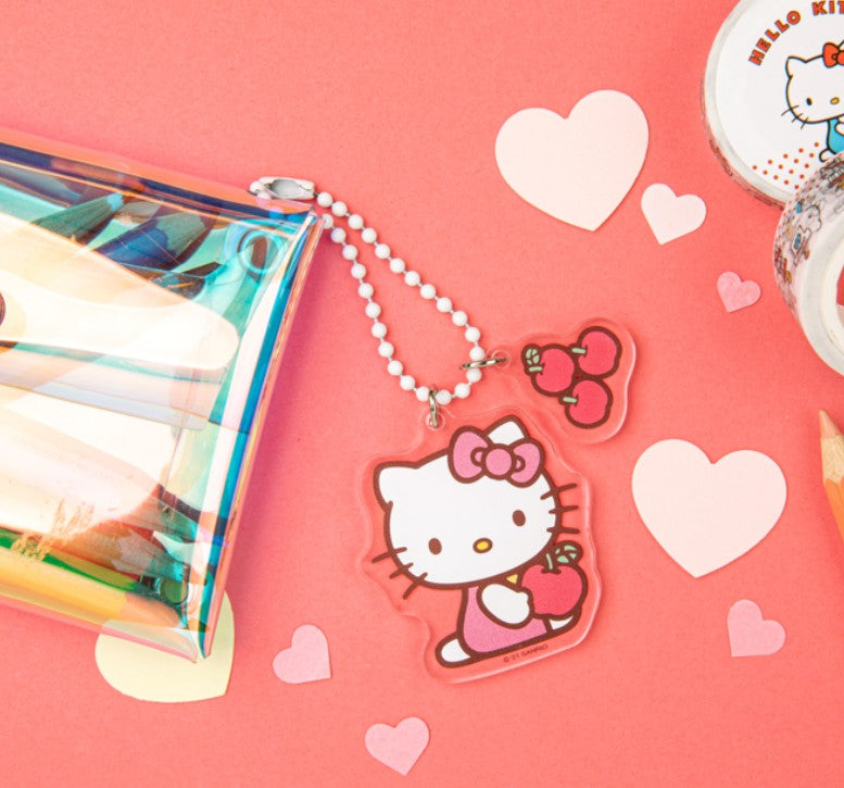Sanrio Airpods Keyring, My Melody Binder Holder, Hello Kitty Journal Keyring, Sanrio Keychain