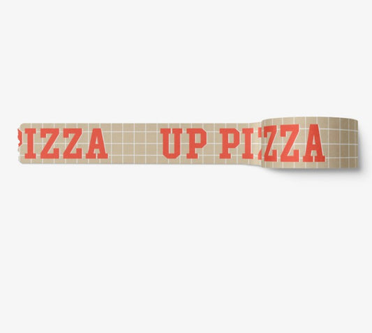 PIZZA DELIVERY MAN and GOLD PALACE, UPI : paper tape