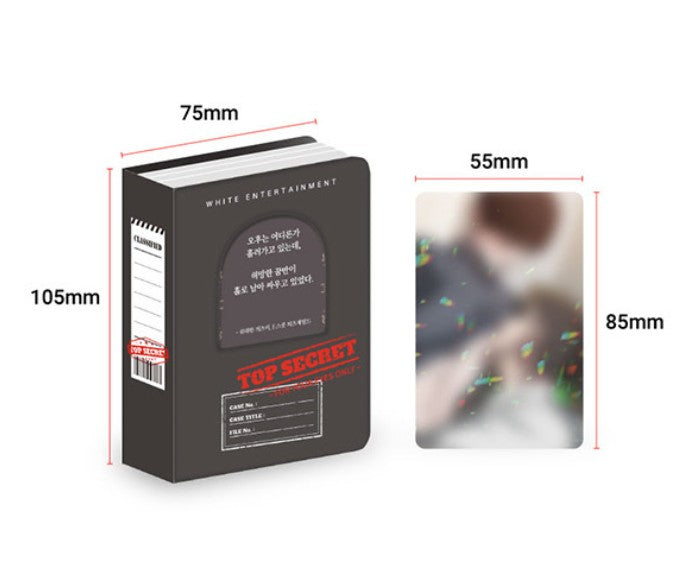 Swapping : Mini Card Binder + hologram photo card set