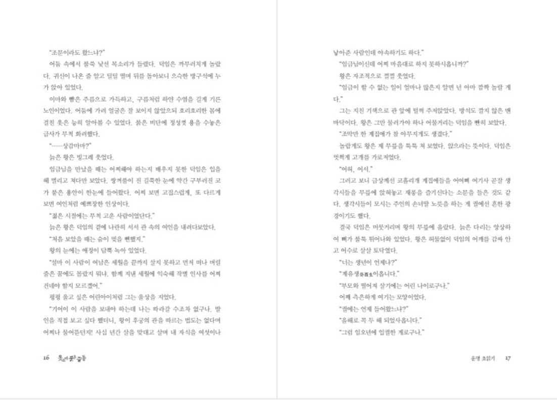 The Red Sleeve Novel, Korea MBC Drama Original Novel Book