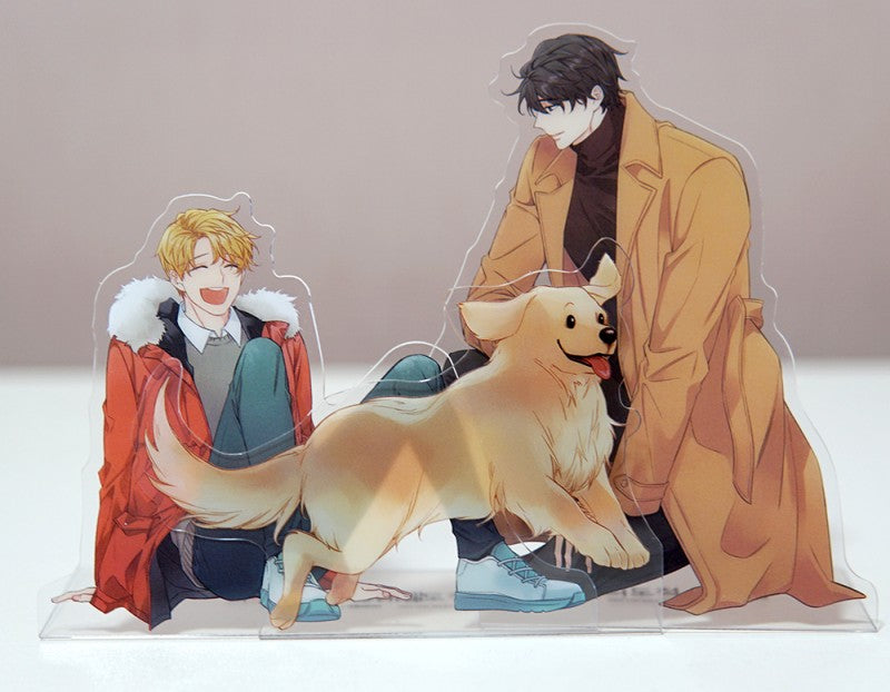 only 1 set, 1st edition with clear stand] Unintentional Love Story