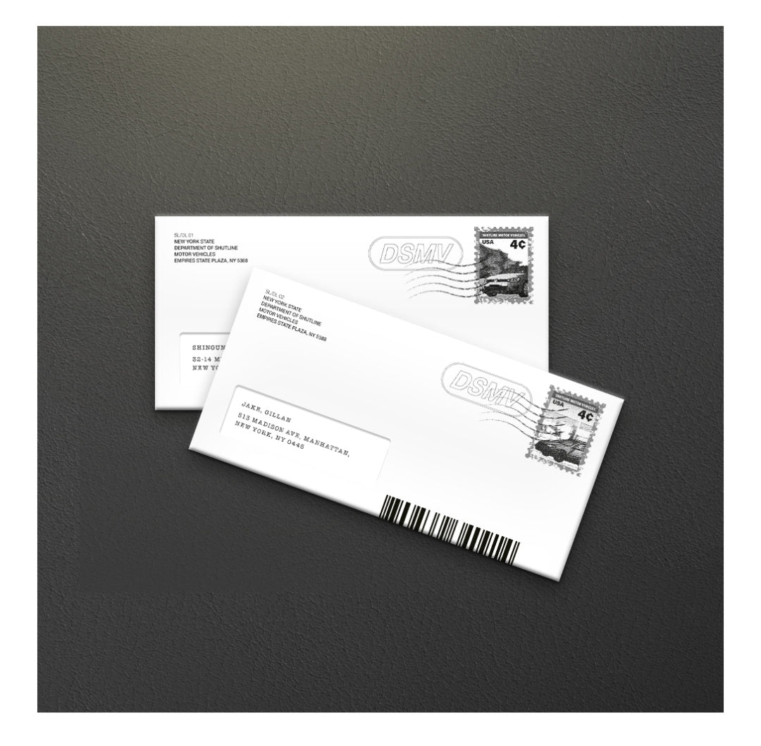 SHUTLINE Driver's License set